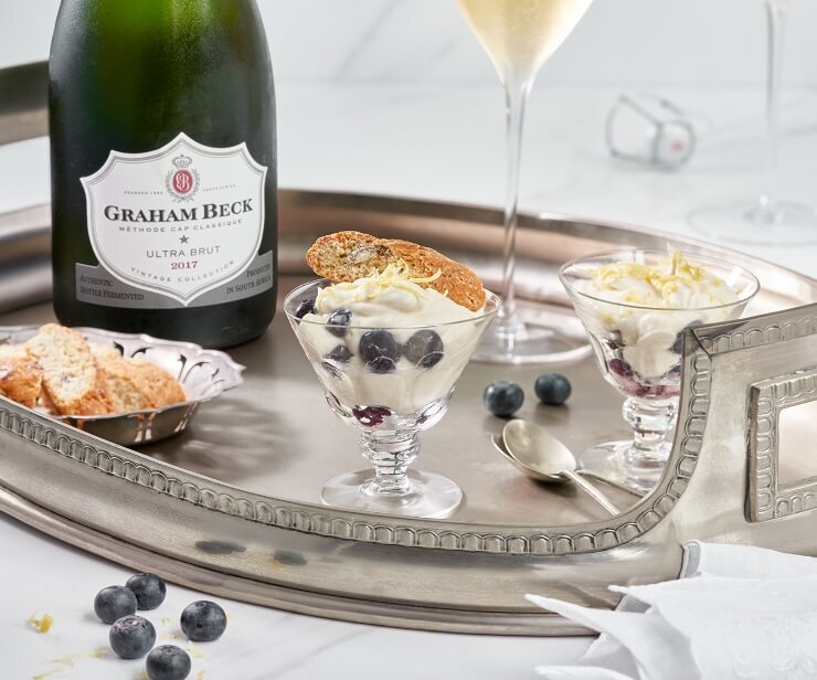 Crème Fraîche & Blueberry Desserts